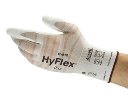 Luva HyFlex branca 