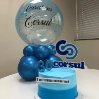 Bolo de aniversário Corsul